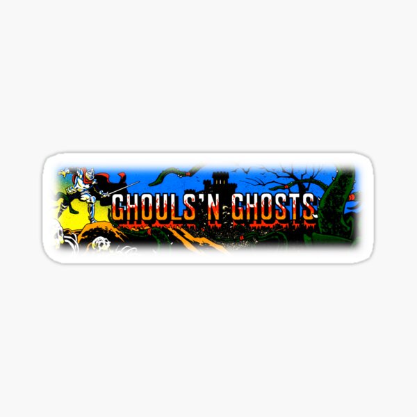 Artikel-Vorschau von Ghouls n Ghosts Retro Arcade Classic Game Tribute, designt und verkauft von silkdegreestees.