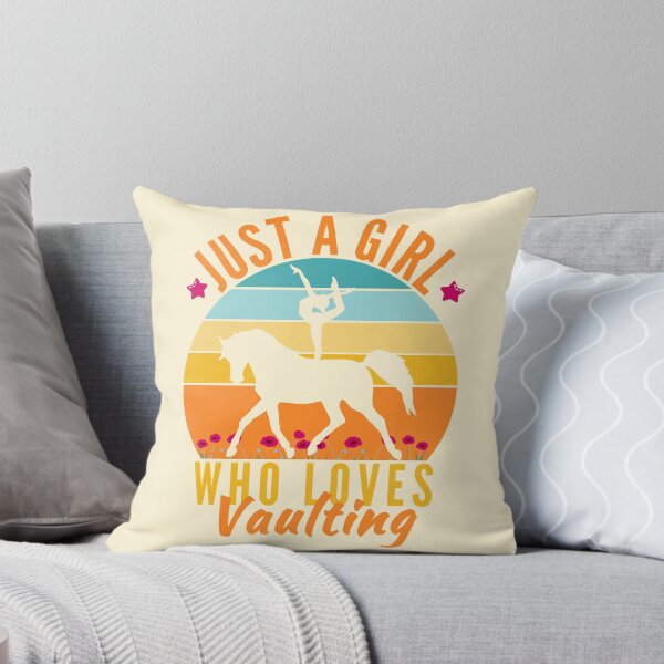 Item preview, Horse Vaulting just a girl who loves vaulting sunset designed and sold by Lady-Frost.