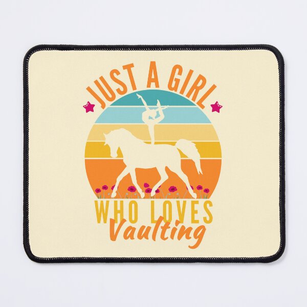 Item preview, Horse Vaulting just a girl who loves vaulting sunset designed and sold by Lady-Frost.