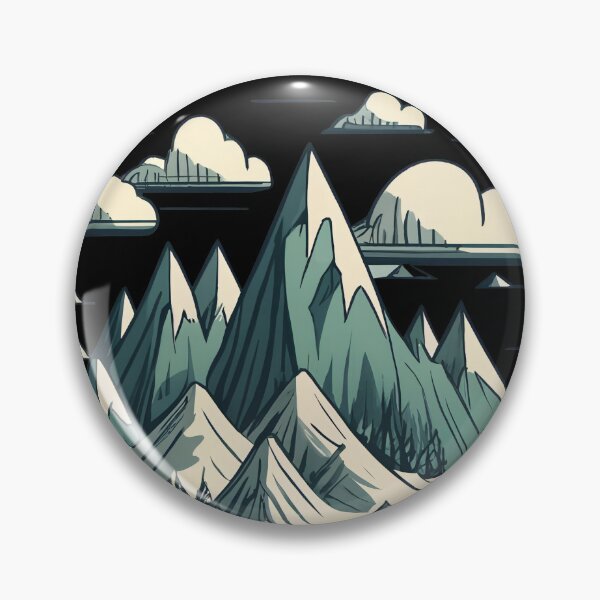 Item preview, Mountains view designed and sold by moderncolor.