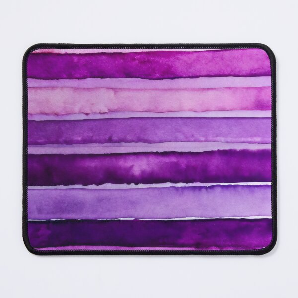 Item preview, Purple watercolor stripes pattern designed and sold by patterncrow.