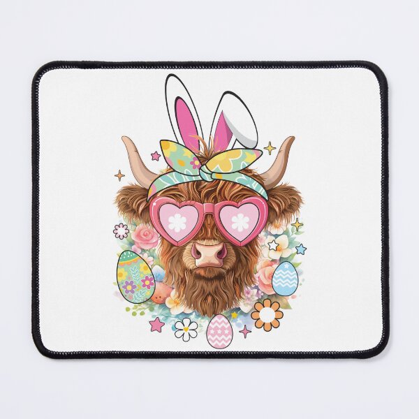 Item preview, Easter Day Png, Easter Day Highland Cow Png designed and sold by FunCreative.