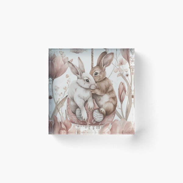 Item preview, Springtime Bunny Fun designed and sold by cute-animals99.