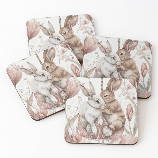 Item preview, Springtime Bunny Fun designed and sold by cute-animals99.