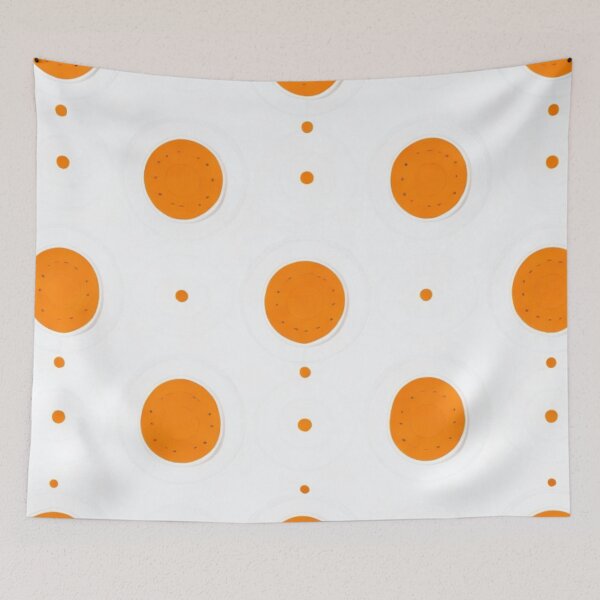Item preview, Orange circles pattern designed and sold by jsebouvi.