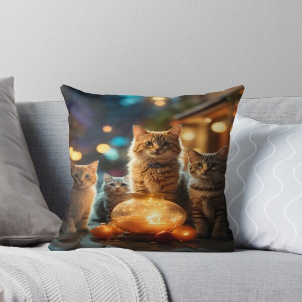 Item preview, Luminescent Lap Cats designed and sold by Enchanting Art Vista.