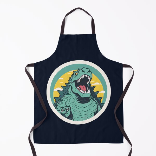 Item preview, green godzilla roars in logo japanese style  designed and sold by MilkyBerryShop.