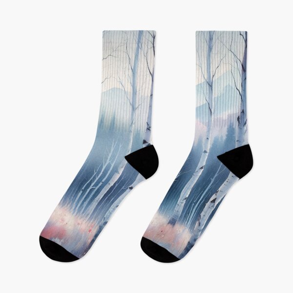 Item preview, Aspen Tree Watercolor Forest designed and sold by cikedo.