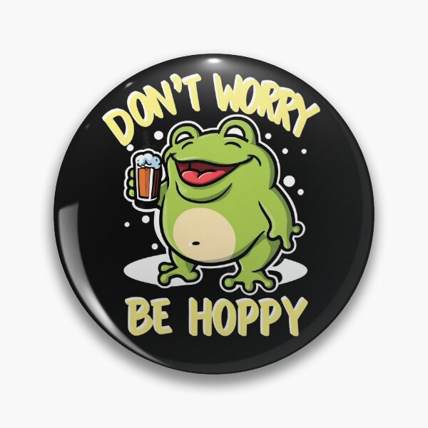 Item preview, Don't Worry, Be Hoppy designed and sold by MindFrank.