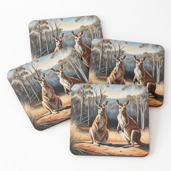 Item preview, Australian kangaroos designed and sold by JackFreestone.