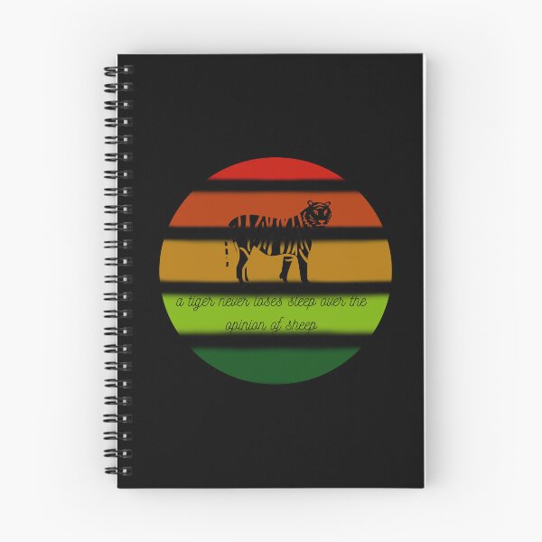 Item preview, tiger quote designed and sold by JK-motivation.