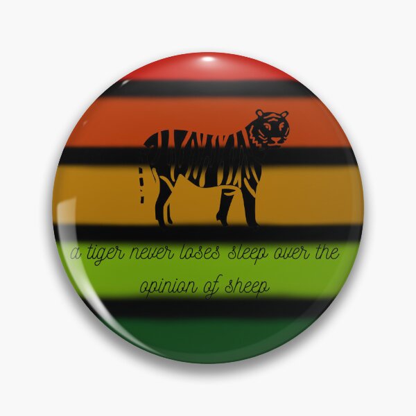 Item preview, tiger quote designed and sold by JK-motivation.