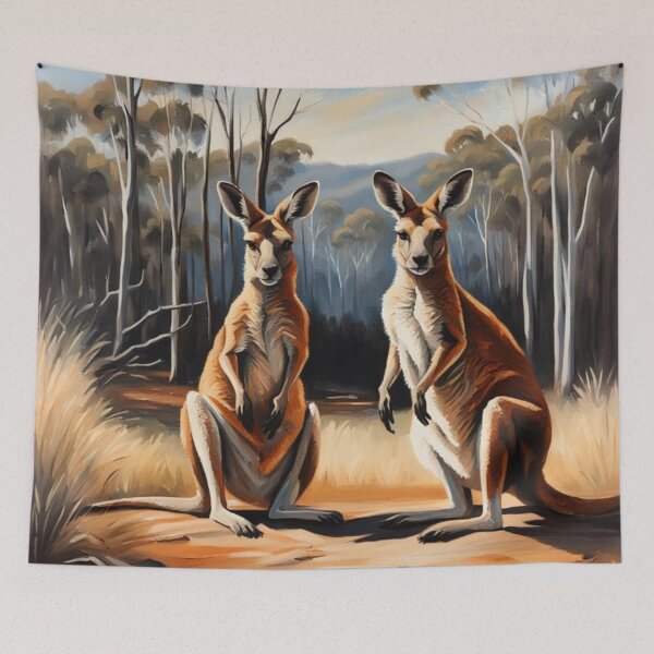 Item preview, Australian kangaroos designed and sold by JackFreestone.