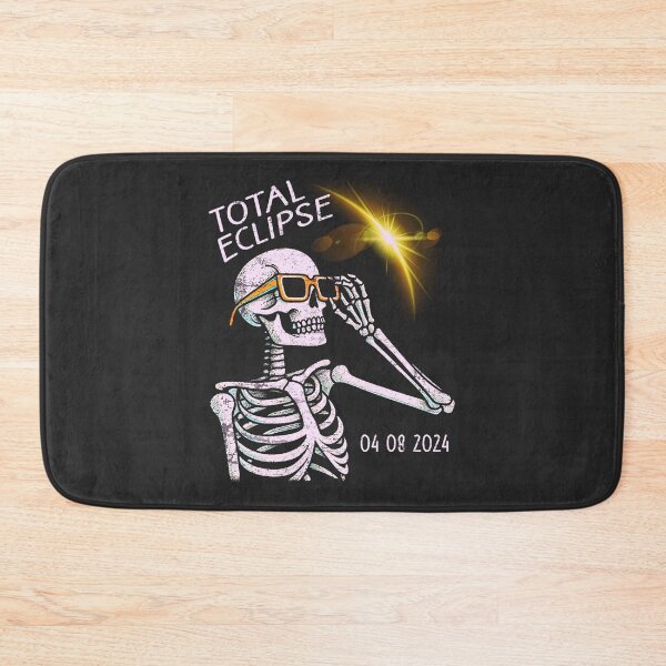 Item preview, Total Solar Eclipse 2024 Skeleton  designed and sold by HowToCanadian.