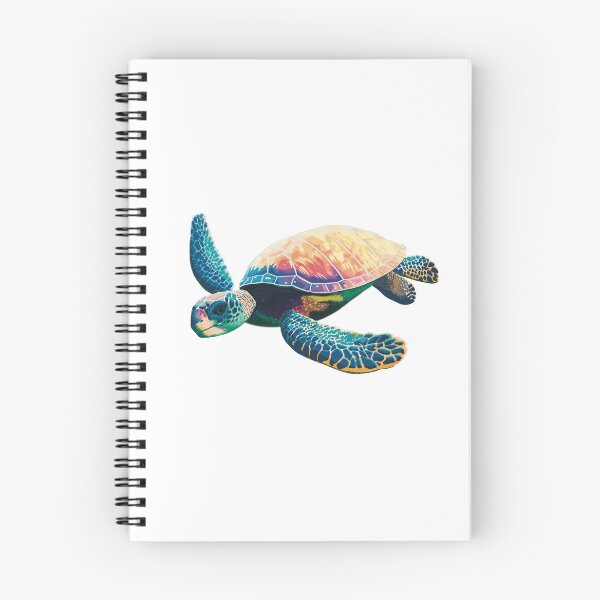 Item preview, Colorful Sea Turtle designed and sold by Catherine Harrison.