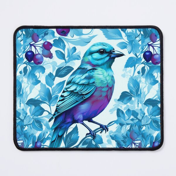 Item preview, Bright blue bird designed and sold by Flowersonstuff.