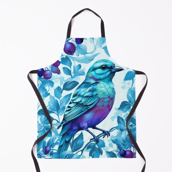 Item preview, Bright blue bird designed and sold by Flowersonstuff.