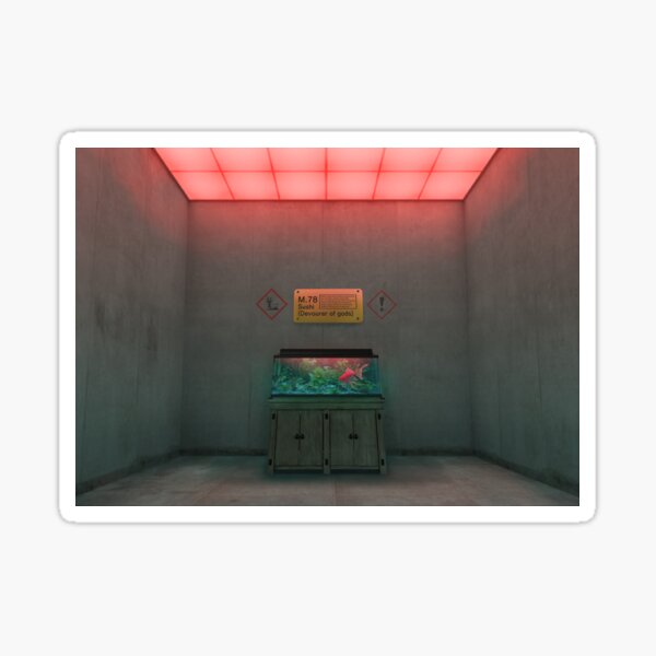 Vista previa del artículo con la obra «Sushi, devorador de dioses», diseñado y vendido por Wasteland-Works.