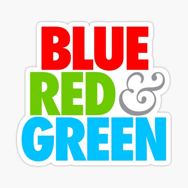 Item preview, Blue, Red & Green designed and sold by x1brett.