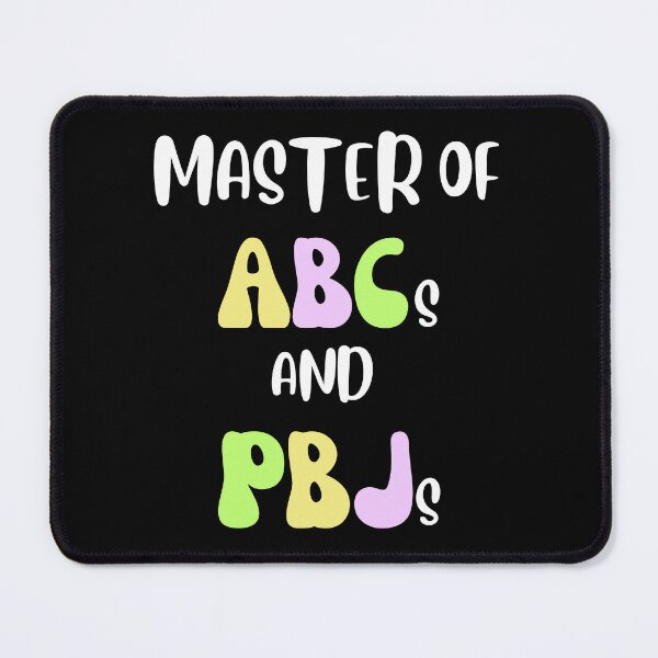 Item preview, Kindergarten teacher funny master of abc and pbj teacher day designed and sold by Lulustarfox.