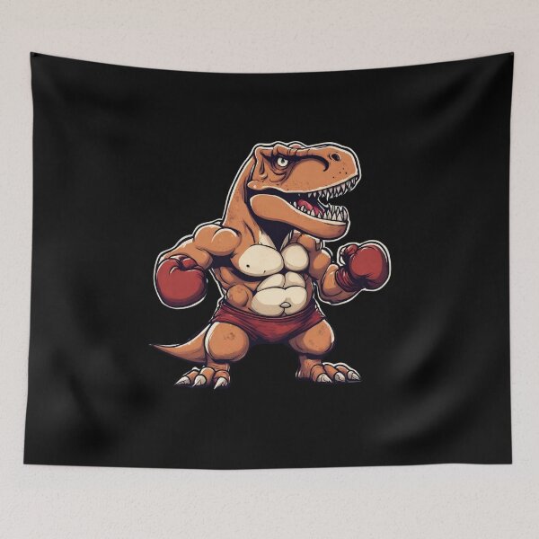 Item preview, Boxing Dinosaur T-Rex designed and sold by Amzg-Designs.