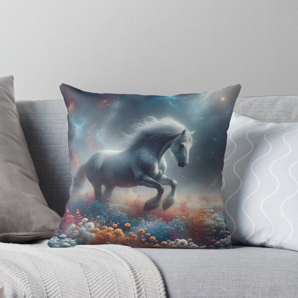 Item preview, Horse in a flower meadow designed and sold by Pferde-Fanshop.