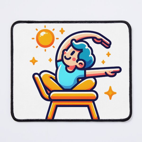Item preview, Joyful Chair Yoga Funny Gifts designed and sold by BadhbhLoot.
