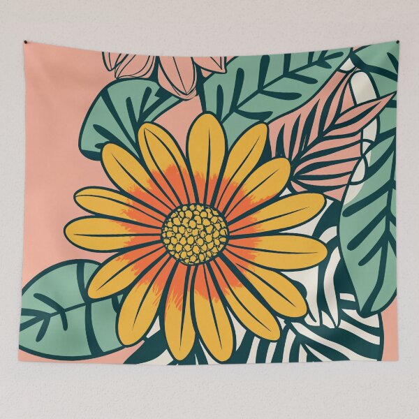 Item preview, Blooms Galore Captivating Flower Market Art designed and sold by Tamas Das.