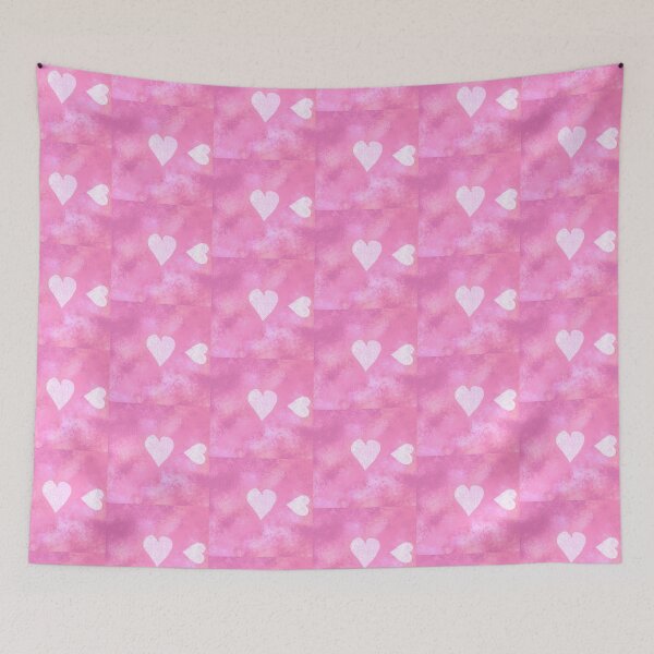 Item preview, Pink and White  Hearts - Hand drawn designed and sold by Victoria Rose.