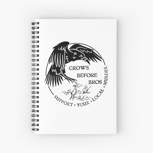 Item preview, Crows Before Bros Support Your Local Murrder designed and sold by brentlokk.
