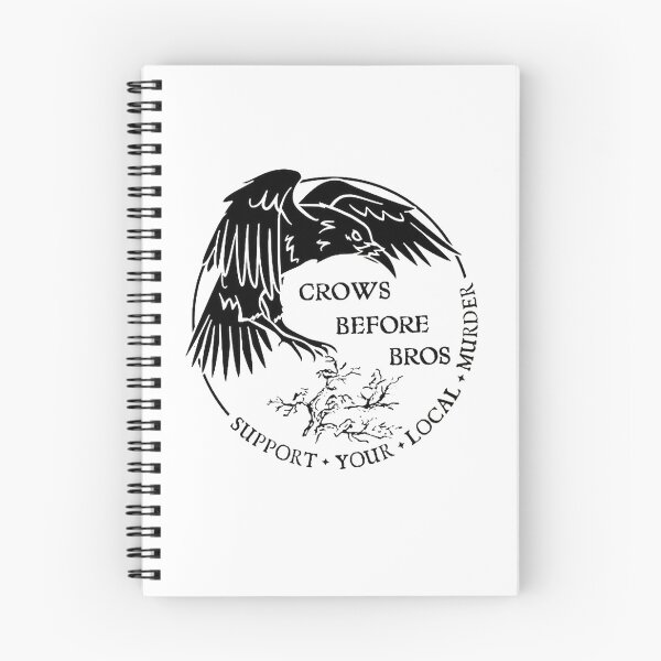Item preview, Crows Before Bros Support Your Local Murrder designed and sold by brentlokk.