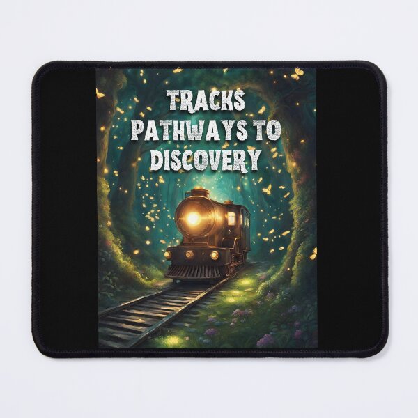 Item preview, Tracks pathways to discovery magical train travels through a mystical forest designed and sold by TrainJourney.