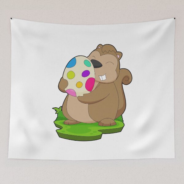 Item preview, Squirrel Easter Easter egg designed and sold by Snabdesign84.