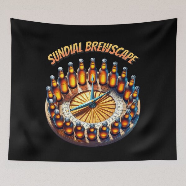Item preview, It's Beer O'clock - Sundial brewscape designed and sold by JansenGS.
