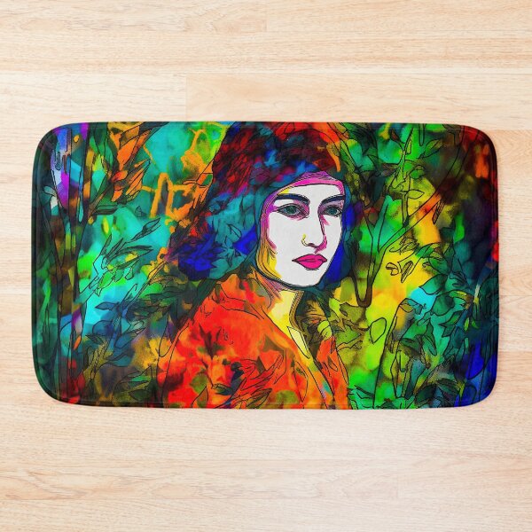 Item preview, Woman in Red Beret designed and sold by CSturgill2.