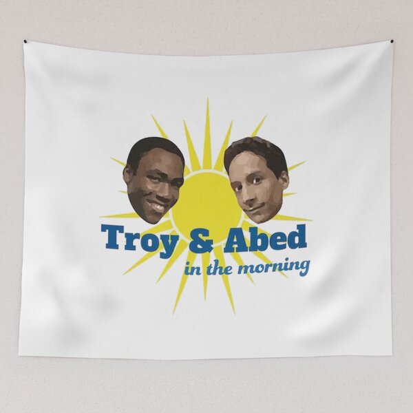 Item preview, Troy and Abed in the Morning designed and sold by brentlokk.