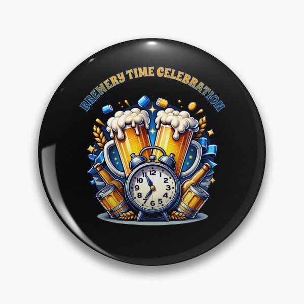 Item preview, It's Beer O'clock - Brewery time celebration designed and sold by JansenGS.