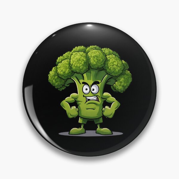 Item preview, Angry broccoli cartoon designed and sold by Amzg-Designs.