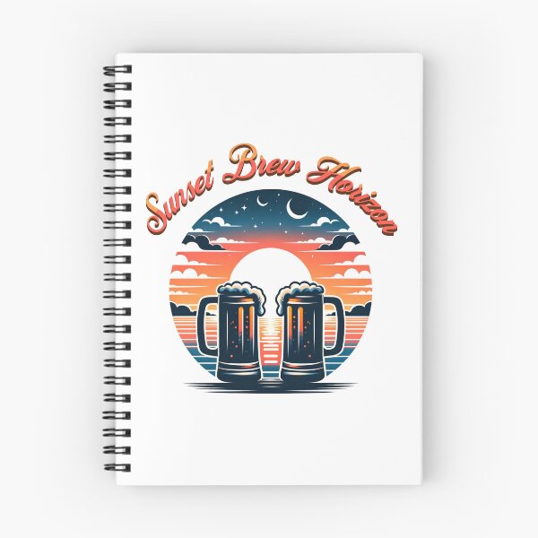 Item preview,  It's Beer O'clock - Sunset brew horizon designed and sold by JansenGS.