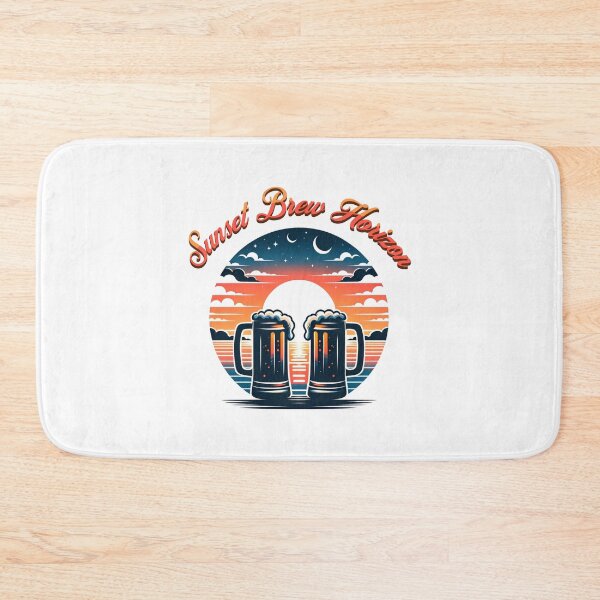 Item preview,  It's Beer O'clock - Sunset brew horizon designed and sold by JansenGS.