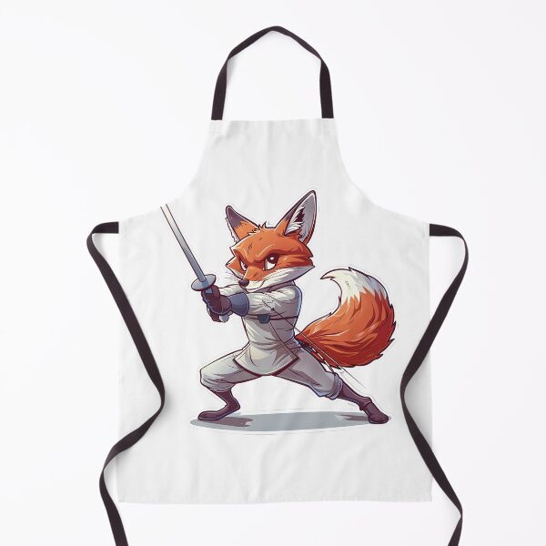 Item preview, En Garde - Fencing Fox Warrior designed and sold by Liseri.