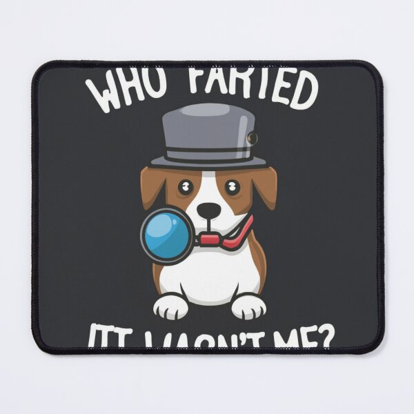 Item preview, A dog wearing a detective hat with a magnifying glass designed and sold by ASSNZA.