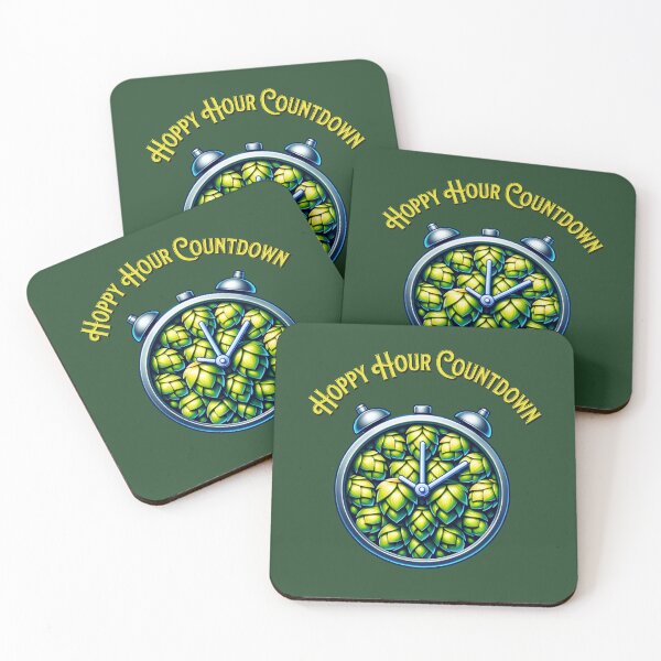 Item preview, It's Beer O'clock - Hoppy hour countdown designed and sold by JansenGS.