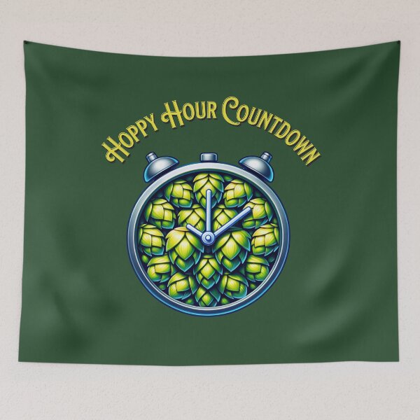 Item preview, It's Beer O'clock - Hoppy hour countdown designed and sold by JansenGS.