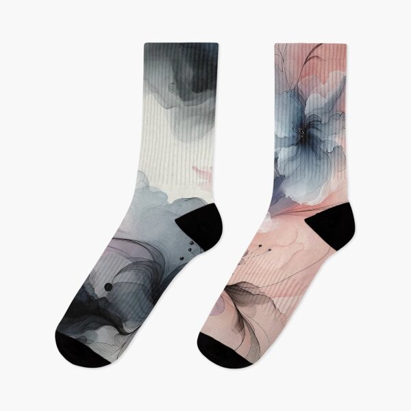 Item preview, Pastel Pink, Lavender Blue, and Black Elegance designed and sold by CardsStudio.