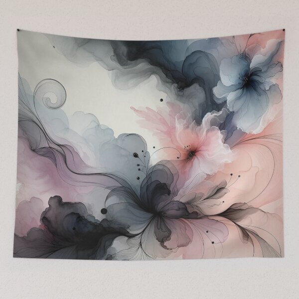 Item preview, Pastel Pink, Lavender Blue, and Black Elegance designed and sold by CardsStudio.