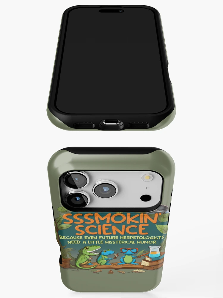 Thumbnail 3 of 4, iPhone Case, Reptile Rascal designed and sold by @ndrys.