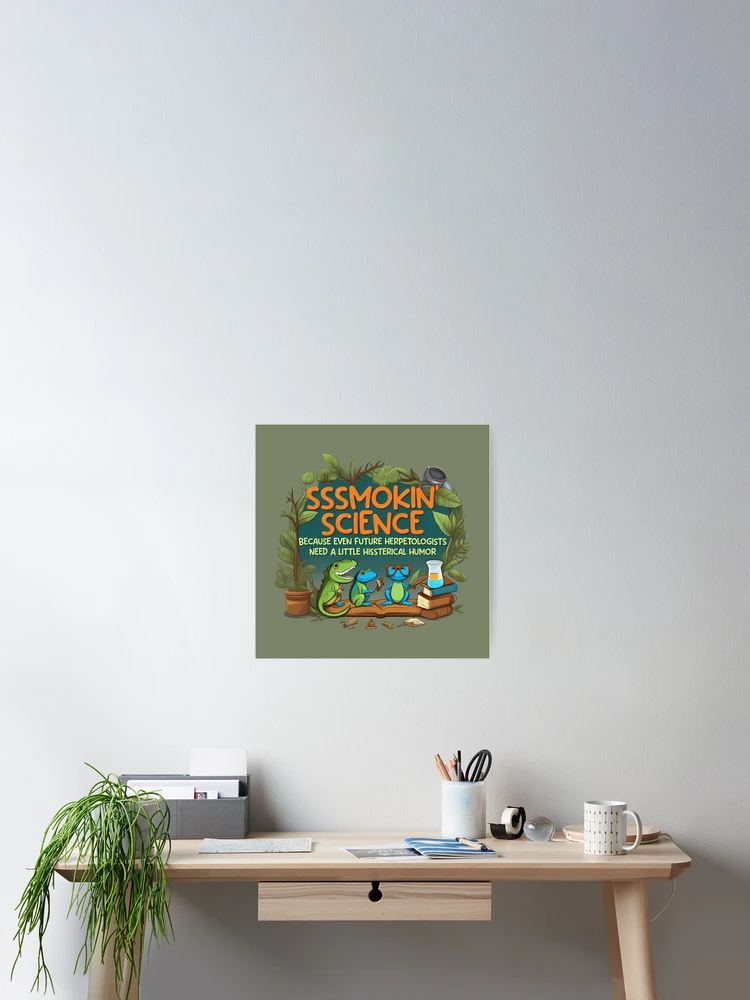 Thumbnail 2 of 3, Poster, Reptile Rascal designed and sold by @ndrys.