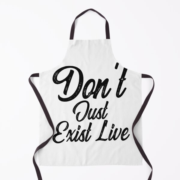 Item preview, Don't Just Exist Live designed and sold by Hairball-Pets.