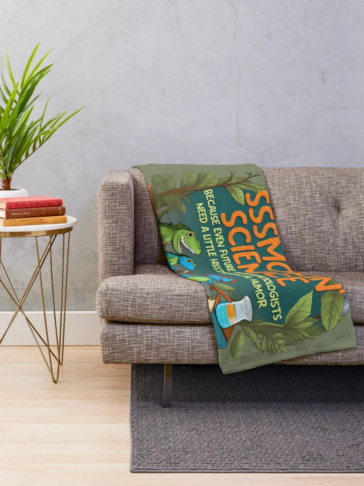 Thumbnail 2 of 6, Throw Blanket, Reptile Rascal designed and sold by @ndrys.